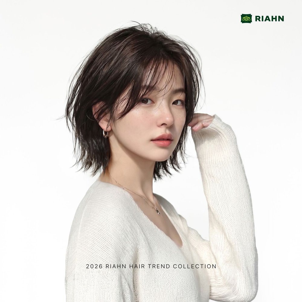 리안헤어 청주지웰시티점 복대동 미용실 염색 - 브라운 염색 스타일