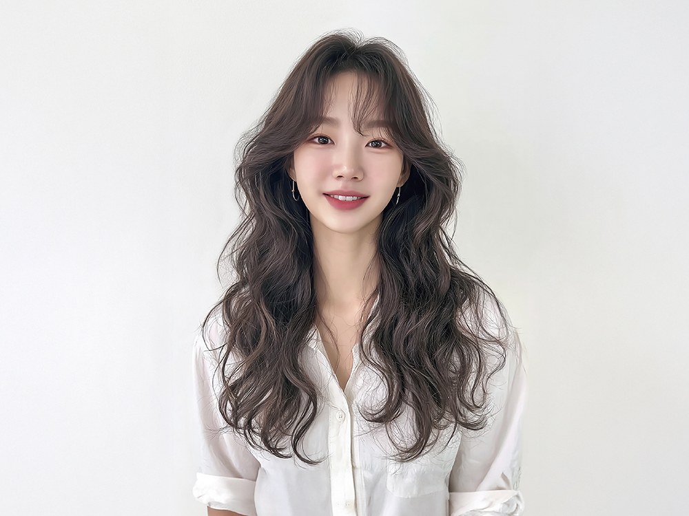 Perm wave style (Perm) at RIAHN Hair Cheongju Jiwell City, Bokdae-dong, Cheongju