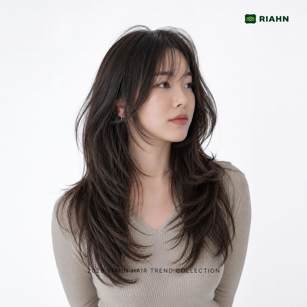 리안헤어 청주지웰시티점 복대동 미용실 펌 - 긴머리 펌 스타일